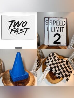 Two Fast Party Decor Bundle